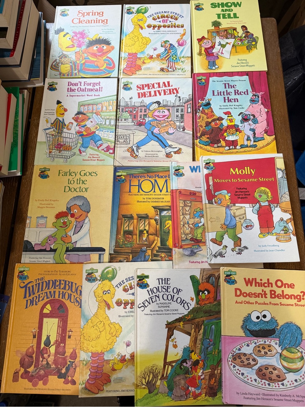 Sesame Street Vintage Books
